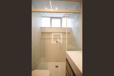 Detalhe do banheiro da suíte de apartamento à venda com 3 quartos, 91m² em Lagoa, Rio de Janeiro