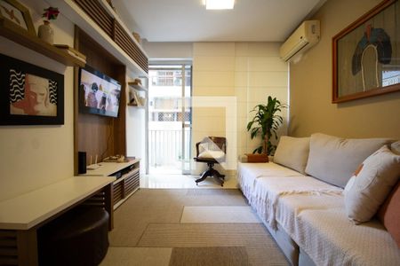 Sala  de apartamento à venda com 3 quartos, 91m² em Lagoa, Rio de Janeiro