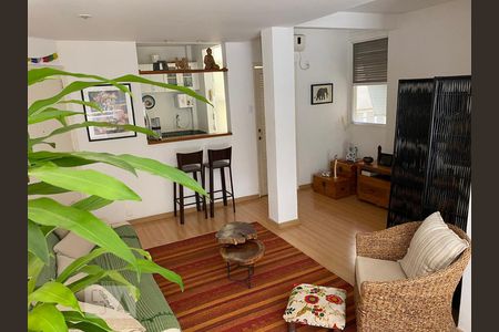 Sala de apartamento à venda com 1 quarto, 60m² em Urca, Rio de Janeiro