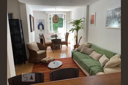 Sala de apartamento à venda com 1 quarto, 60m² em Urca, Rio de Janeiro