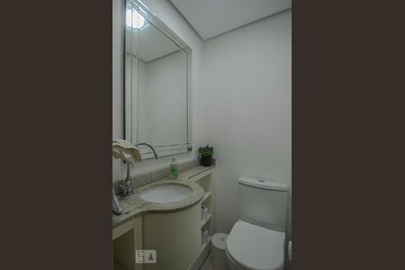 Lavabo de apartamento à venda com 1 quarto, 54m² em Menino Deus, Porto Alegre