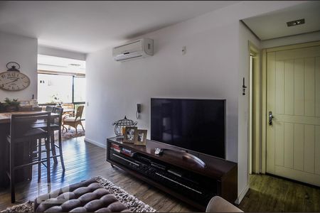 Sala de apartamento à venda com 1 quarto, 54m² em Menino Deus, Porto Alegre