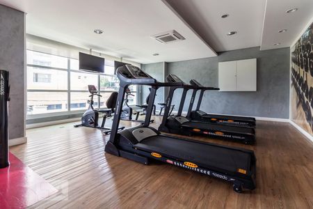 Apartamento para alugar com 50m², 1 quarto e 1 vaga Apartamento para alugar com 50m², 1 quarto e 1 vagaÁrea Comum: Academia