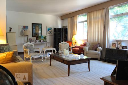 Sala de apartamento para alugar com 4 quartos, 206m² em São Conrado, Rio de Janeiro