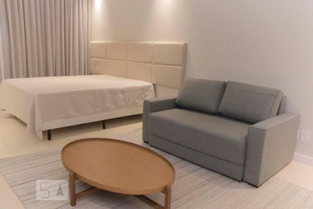 Sala/Quarto de apartamento para alugar com 1 quarto, 54m² em Centro, Florianópolis