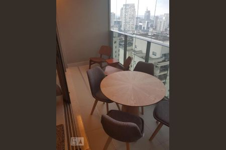 Varanda de kitnet/studio para alugar com 1 quarto, 36m² em Pinheiros, São Paulo