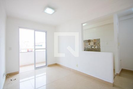 Sala de apartamento à venda com 2 quartos, 54m² em Vila Humaitá, Santo André