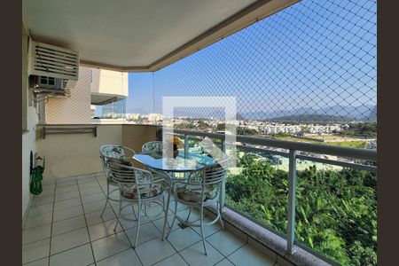 Varanda de apartamento para alugar com 2 quartos, 70m² em Recreio dos Bandeirantes, Rio de Janeiro