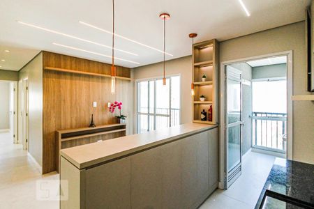 Cozinha de apartamento para alugar com 3 quartos, 80m² em Vila Cordeiro, São Paulo