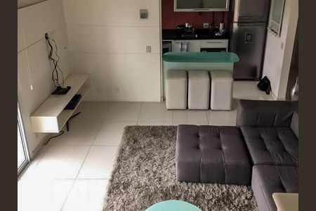 Sala de apartamento para alugar com 1 quarto, 78m² em Vila Nova Conceição, São Paulo