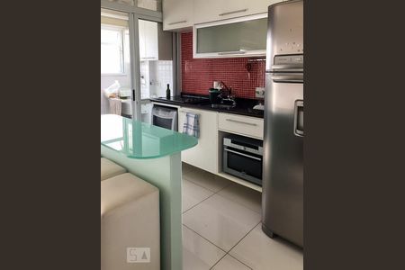 Cozinha de apartamento para alugar com 1 quarto, 78m² em Vila Nova Conceição, São Paulo