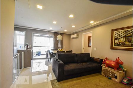 Sala de Estar de apartamento para alugar com 3 quartos, 92m² em Brooklin Paulista, São Paulo
