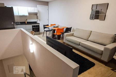 Sala de apartamento à venda com 1 quarto, 50m² em Bethaville I, Barueri