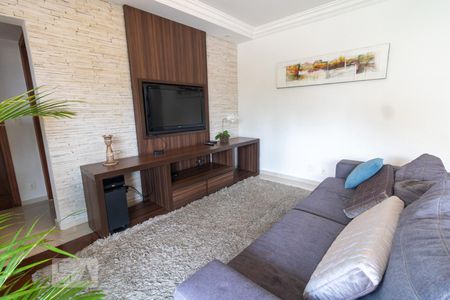 Sala de Estar de apartamento à venda com 3 quartos, 150m² em Vila Pinheirinho, Santo André