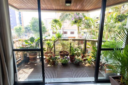 Varanda da Sala de apartamento para alugar com 3 quartos, 160m² em Vila Pinheirinho, Santo André