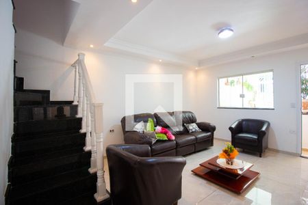 Sala de casa de condomínio à venda com 3 quartos, 177m² em Vila Campanela, São Paulo