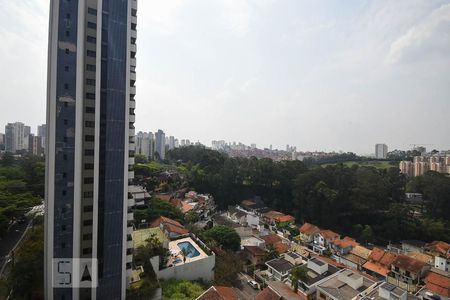 Vista de apartamento à venda com 1 quarto, 40m² em Paraíso do Morumbi, São Paulo