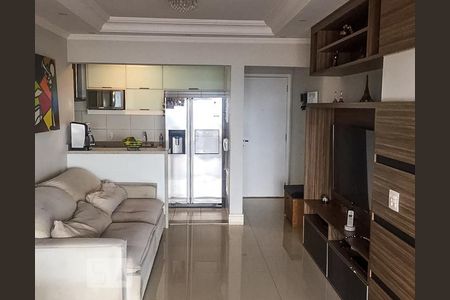 Sala de apartamento à venda com 3 quartos, 99m² em Chácara Califórnia, São Paulo