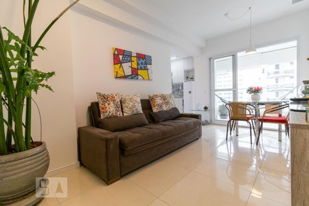 Sala de apartamento à venda com 1 quarto, 46m² em Pinheiros, São Paulo