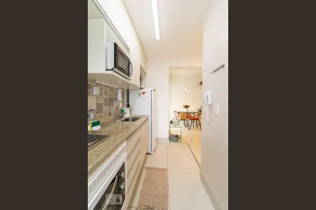 Apartamento à venda com 46m², 1 quarto e 2 vagasCozinha
