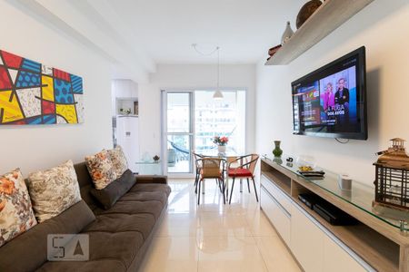 Sala de apartamento à venda com 1 quarto, 46m² em Pinheiros, São Paulo
