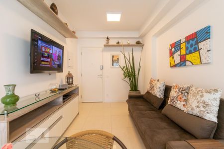 Sala de apartamento à venda com 1 quarto, 46m² em Pinheiros, São Paulo