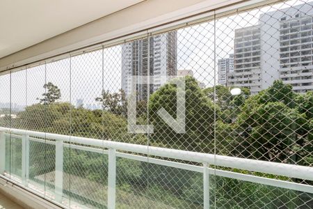 Varanda de apartamento para alugar com 1 quarto, 53m² em Jardim Santo Amaro, São Paulo