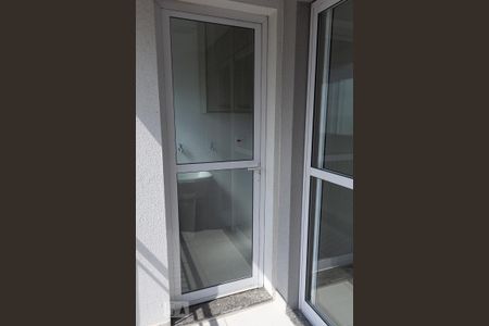 Varanda da Sala de apartamento à venda com 2 quartos, 49m² em Vila Pires, Santo André