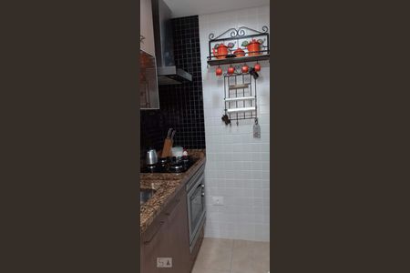 Cozinha de apartamento à venda com 2 quartos, 45m² em Terceira Divisão de Interlagos, São Paulo
