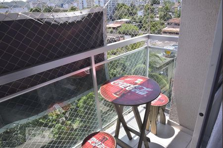 Varanda de apartamento à venda com 2 quartos, 53m² em Taquara, Rio de Janeiro