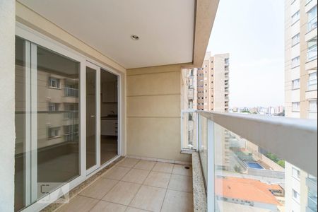 Varanda da Sala de apartamento à venda com 2 quartos, 60m² em Jardim, Santo André