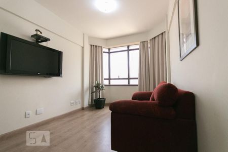 Sala de apartamento para alugar com 1 quarto, 42m² em Centro, Campinas