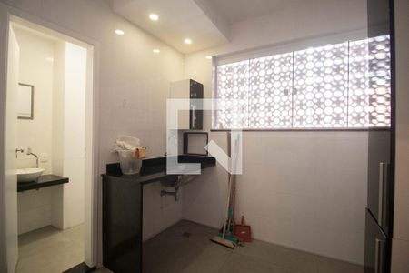 Cozinha - Área de serviço de apartamento para alugar com 3 quartos, 88m² em Botafogo, Rio de Janeiro