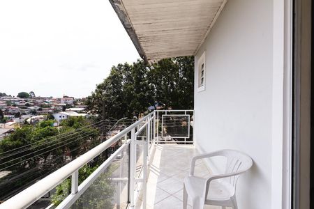 Varanda Suíte de casa de condomínio para alugar com 3 quartos, 162m² em Santa Felicidade, Curitiba