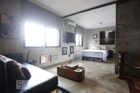 Sala de kitnet/studio para alugar com 1 quarto, 45m² em Santa Cecília, São Paulo