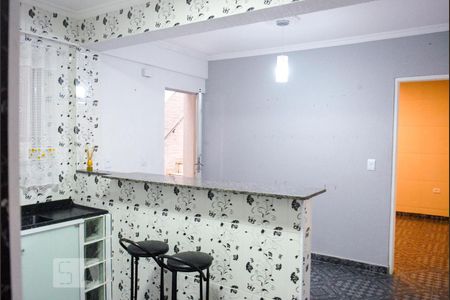 Cozinha de casa para alugar com 1 quarto, 50m² em Dos Casa, São Bernardo do Campo
