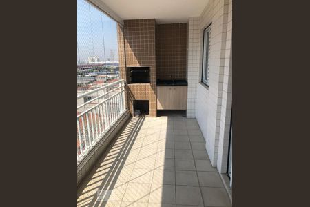Varanda gourmet de apartamento para alugar com 3 quartos, 110m² em Carandiru, São Paulo