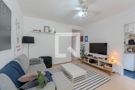 Sala de apartamento para alugar com 1 quarto, 47m² em Bela Vista, São Paulo