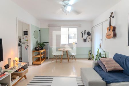 Sala de apartamento para alugar com 1 quarto, 47m² em Bela Vista, São Paulo