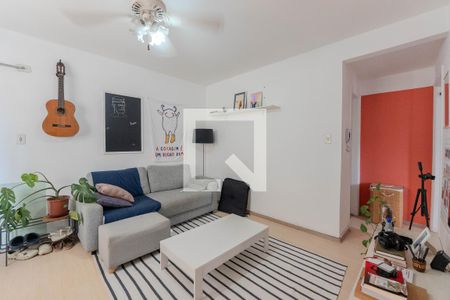 Sala de apartamento para alugar com 1 quarto, 47m² em Bela Vista, São Paulo