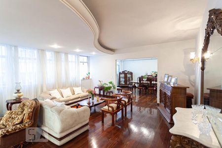 Sala de apartamento à venda com 4 quartos, 321m² em Santo Antônio, Belo Horizonte