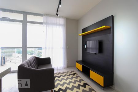 Sala de kitnet/studio para alugar com 1 quarto, 42m² em Real Parque, São Paulo