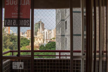 Varanda da Sala de apartamento para alugar com 3 quartos, 89m² em Funcionários, Belo Horizonte
