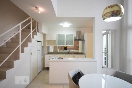 Sala de apartamento para alugar com 1 quarto, 104m² em Vila Andrade, São Paulo