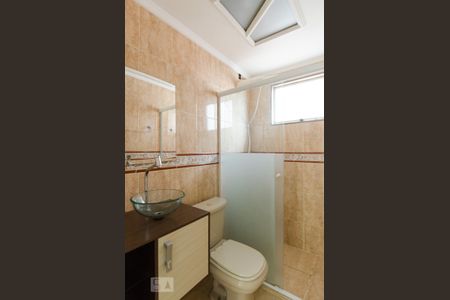 Banheiro de apartamento à venda com 2 quartos, 62m² em Nova Petrópolis, São Bernardo do Campo
