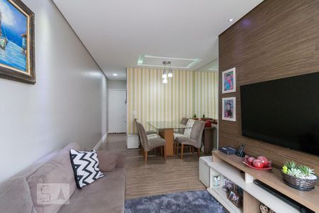 Sala de apartamento à venda com 3 quartos, 75m² em Jardim Testae, Guarulhos
