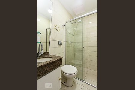 Casa de condomínio à venda com 72m², 2 quartos e 2 vagasBanheiro da Suite 01