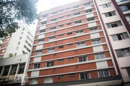 Apartamento para alugar com 30m², 1 quarto e sem vagaFachada do Prédio