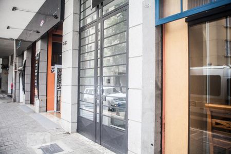 Apartamento para alugar com 30m², 1 quarto e sem vagaFachada do bloco