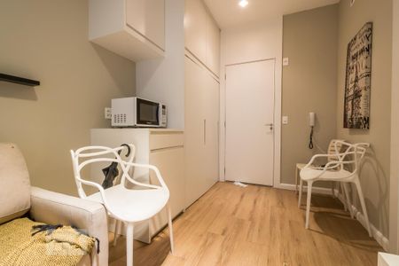 Cozinha de apartamento à venda com 1 quarto, 35m² em Jardim Novo Santo Amaro, São Paulo